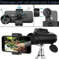 Monocular telescope for mobile phone