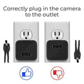 Dual Purpose USB Charger Camera