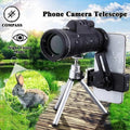 Monocular telescope for mobile phone