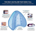 Orthopedic Leg Pillow With Memory Foam