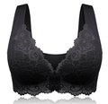 Front Closure Extra-Elastic Breathable Bra