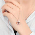 I Love You in 100 Languages Projection Pendant Necklace