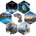 Monocular telescope for mobile phone