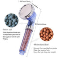 The Misugi - 3 Mode High Pressure Shower Bath Head