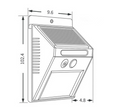 Solar Waterproof Wall Light - LIMITED OFFER