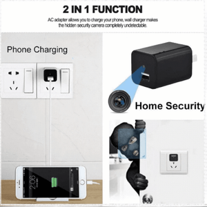 Dual Purpose USB Charger Camera